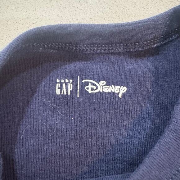 Baby Gap Disney Collab Toddler Girl 3T Minnie Mouse Navy Long Sleeve Shirt - Picture 4 of 6